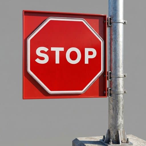 Señal DGT: stop